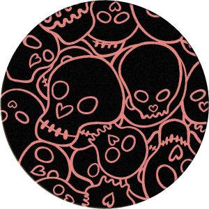 American Dakota Rugs Motor Head 0005PNK Pink