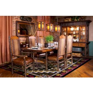 American Dakota Rugs Cabin 0009RED Red