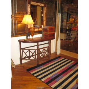 American Dakota Rugs Cabin 0016MUL Red