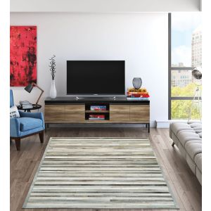 Couristan Rugs CHALET PLANK 00270101 GREY/IVORY