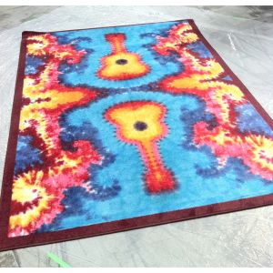 American Dakota Rugs Motor Head 0064DYE Bright or Multiple