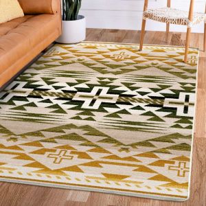 American Dakota Rugs Trader Rugs 0080GGD Green