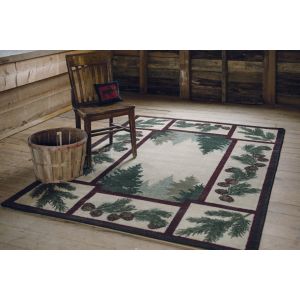 American Dakota Rugs National Park 0092MAZ Brown