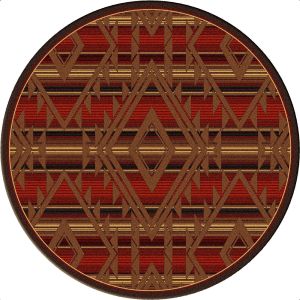 American Dakota Rugs Voices 0094MUL Red