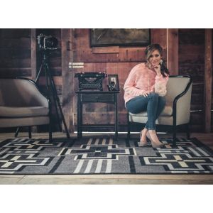 American Dakota Rugs Trader Rugs 0104GRY Gray