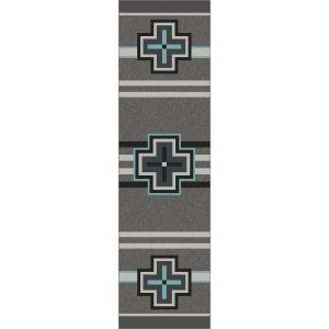 American Dakota Rugs Trader Rugs 0104TUR Gray