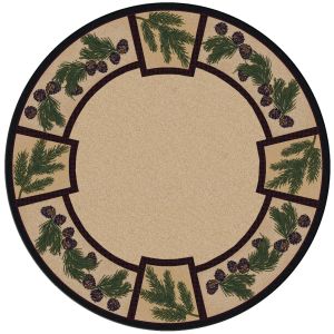 American Dakota Rugs National Park 0108MAZ Brown