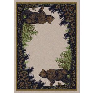 American Dakota Rugs National Park 0110GRN Green