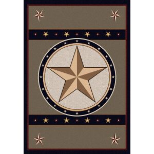 American Dakota Rugs Great State Of Mind 0140GRN Green