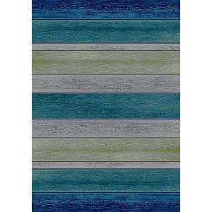 American Dakota Rugs Coastal Rugs 0146AQU Blue
