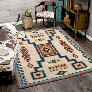 American Dakota Rugs Voices 0176RST Rust