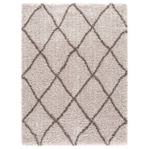 Concord Global Rugs-Ocean Shag-Trellis Beige , Beige
