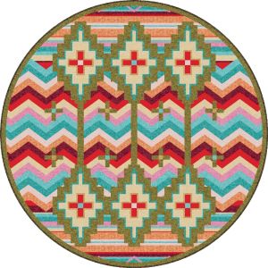 American Dakota Rugs Trader Rugs 0214BRT Blue