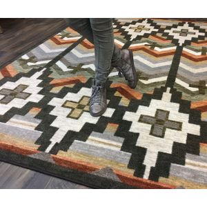 American Dakota Rugs Trader Rugs 0214HAR Green