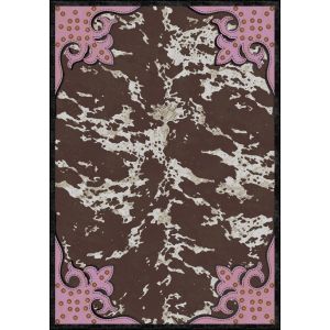 American Dakota Rugs Great State Of Mind 0215BRP Pink