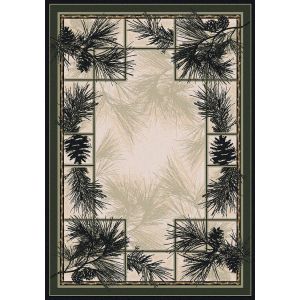 American Dakota Rugs National Park 0216NAT Green