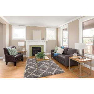 Concord Global Rugs-Ocean Shag-Marrakech Silver , Silver