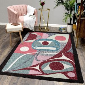 American Dakota Rugs Native American Partner 0296MUL Pastels