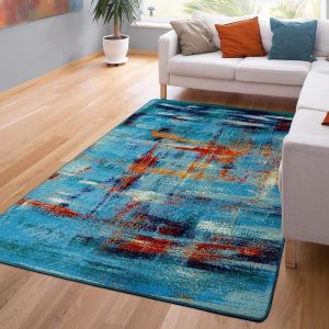 American Dakota Rugs Coastal Rugs 0303AQU Blue