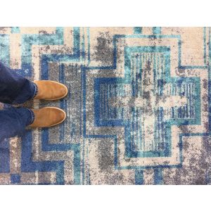 American Dakota Rugs Wild Reverence 0400GLA Gray