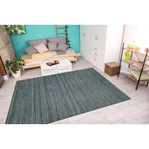 Couristan Rugs CAPE HINSDALE 14070020 TEAL/COBALT
