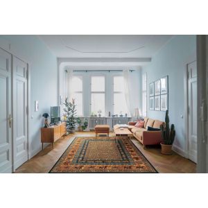 Couristan Rugs OLD WORLD CLASSIC PAZYRK 16603066 BURNISHED RUST