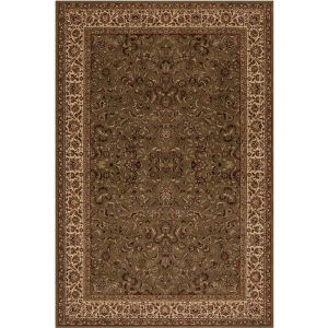 Concord Global Rugs-Persian Classics-Kashan Green , Green