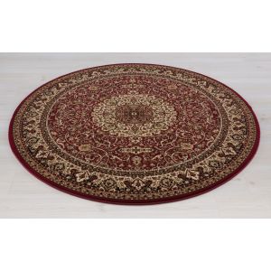 Concord Global Rugs-Persian Classics-Isfahan Red , Red