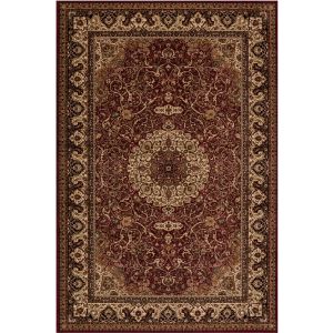 Concord Global Rugs-Persian Classics-Isfahan Red ,  Red