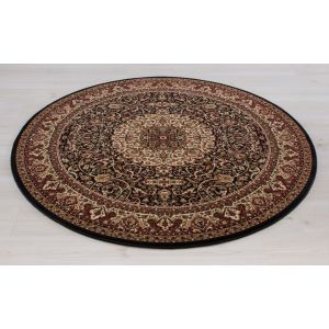 Concord Global Rugs-Persian Classics-Isfahan Black , Black