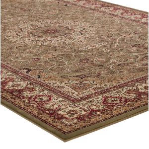 Concord Global Rugs-Persian Classics-Isfahan Green , Green