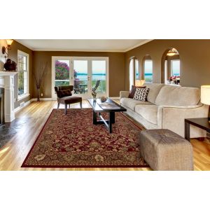 Concord Global Rugs-Persian Classics-Mahal Red ,  Red