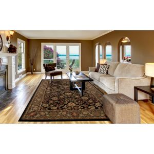 Concord Global Rugs-Persian Classics-Mahal Black ,  Black