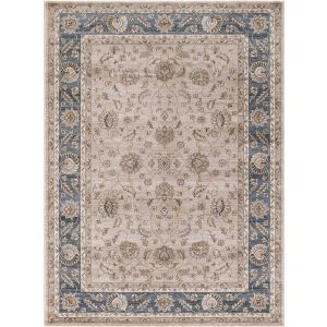 Concord Global Rugs-Kashan-Mahal Beige , Beige