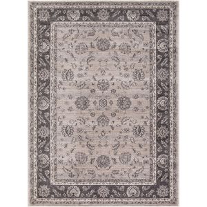Concord Global Rugs-Kashan-Mahal Ivory , Ivory