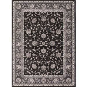 Concord Global Rugs-Kashan-Mahal Anthracite , Anthracite