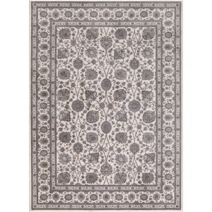 Concord Global Rugs-Kashan-Kashan Ivory , Ivory