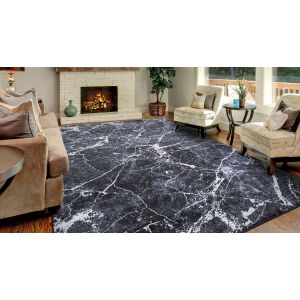 Concord Global Rugs-Positano Collection-Napoli Anthracite , Anthracite
