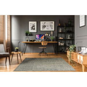 Couristan Rugs HUDSON FULTON 35021302 ICE BLUE