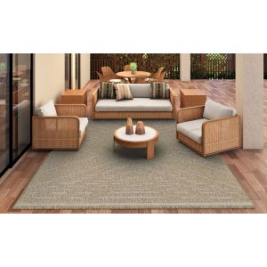 Couristan Rugs NATURALISTIC RATTAN 37031003 NATURAL/CREAM