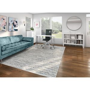 Couristan Rugs SONNET CAPILLARY 38026141 GREY/BLACK