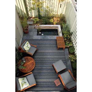 Couristan Rugs DOLCE CABANA STRIPE 40371035 ALLOY