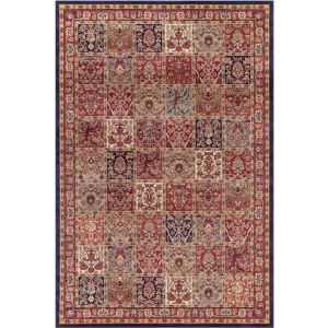 Concord Global Rugs-Jewel-Panel Red ,  Red