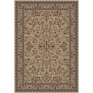 Concord Global Rugs-Jewel-Sarouk Ivory , Ivory