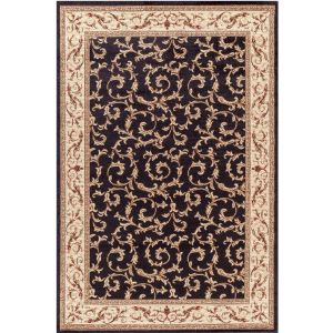 Concord Global Rugs-Jewel-Veronica Black ,  Black