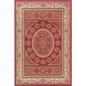 Concord Global Rugs-Jewel-Aubusson Red , Red