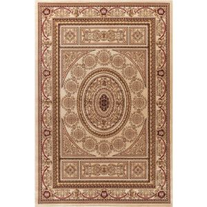 Concord Global Rugs-Jewel-Aubusson Ivory , Ivory