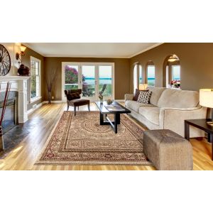 Concord Global Rugs-Jewel-Aubusson Ivory , Ivory