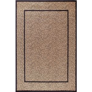 Concord Global Rugs-Jewel-Leopard Beige , Beige