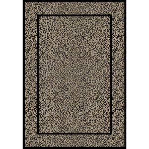 Concord Global Rugs-Jewel-Leopard Beige ,  Beige